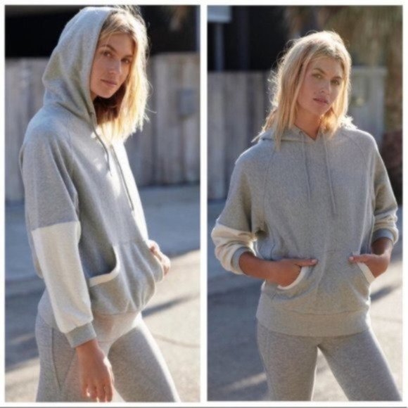 NWT FREE PEOPLE Movement Hawking Hoodie - Gray - Small - Picture 1 of 7